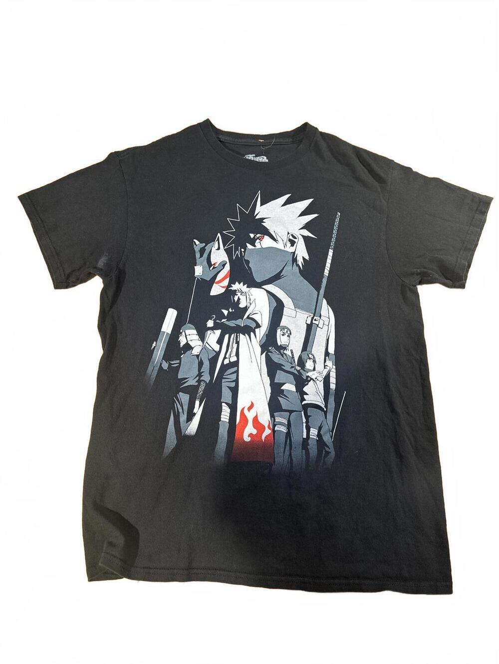 Men's Medium Naruto Shippuden "Kakashi" Anime Graphic Tee